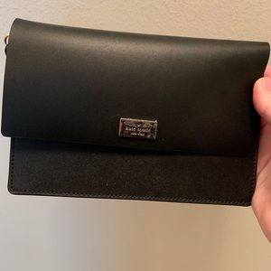 Black Kate Spade Wristlet